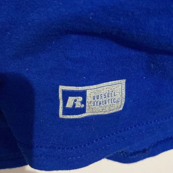 Russell Athletic- Blue Long Sleeve- Size M - Picture 3 of 3